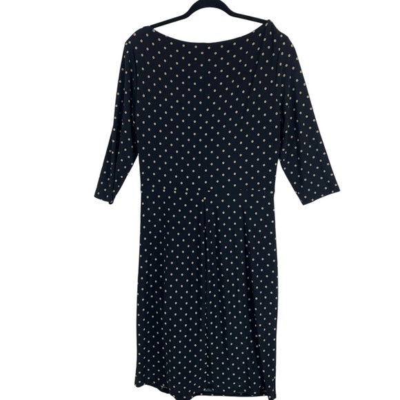 Ralph Lauren Black Polka Dot Dress size 14 - Picture 3 of 12